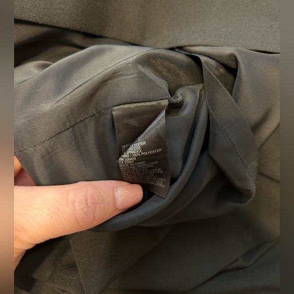 Tahari Arther S. Levine Little Black Cowl Neck Dress. - Picture 6 of 6